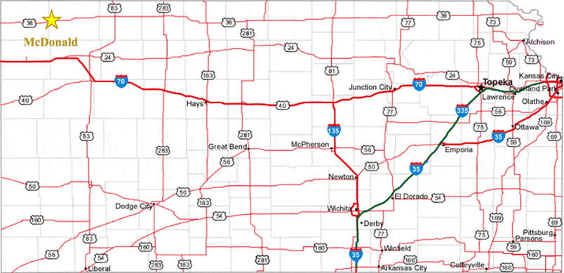 McDonald Map